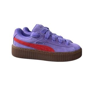 💜 Puma x Fenty Creeper Phatty Purple Suede Platform Sneakers Women's size 7